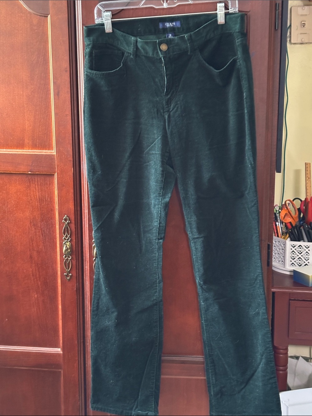 Chaps forest green size 10 corduroy pants